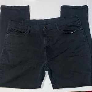 Men's Levis 541 Athletic Taper Fit Denim Jeans SZ 40x32 Black Stretch Modern
